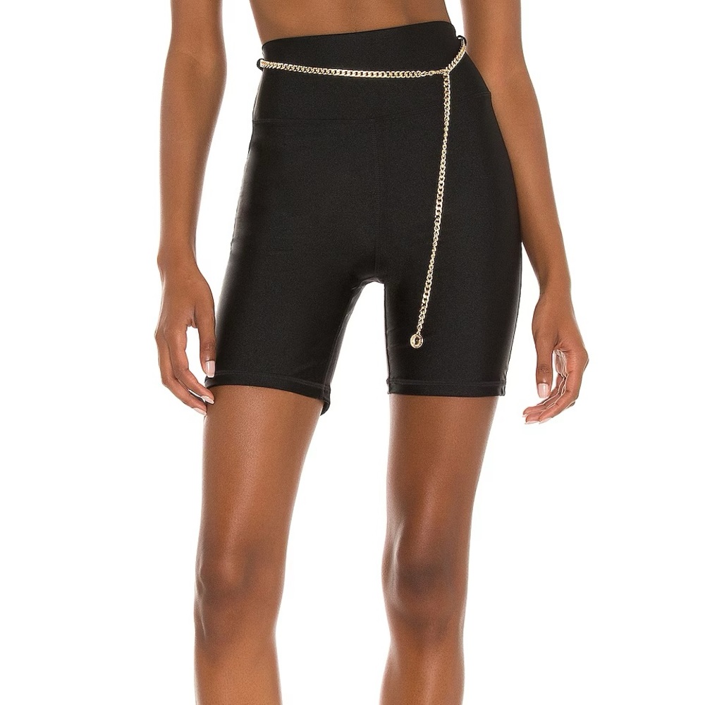 Chain Bike Short in Black